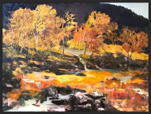 Wilkerson Aspens at Hunter Wolff Gallery